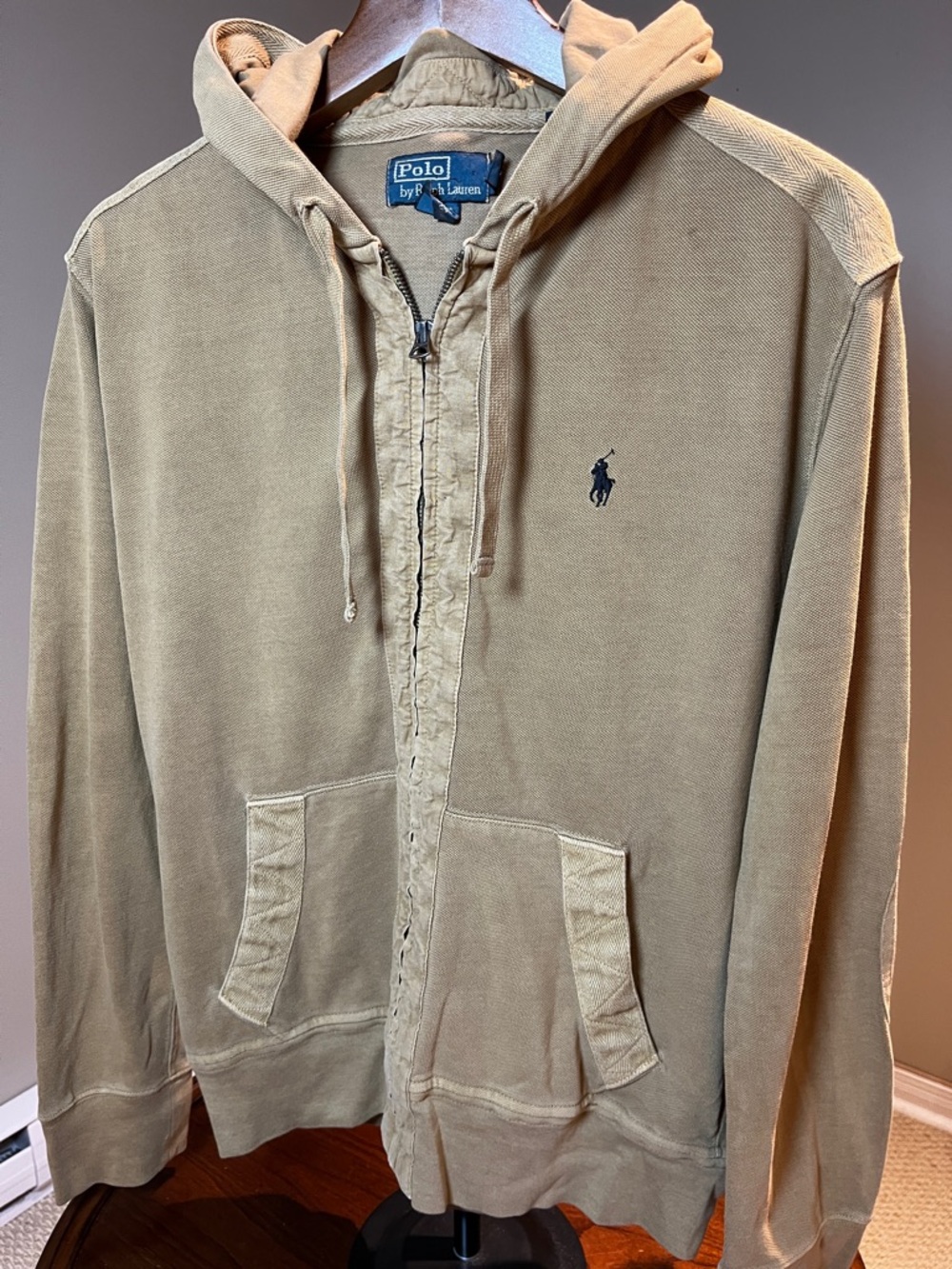 Vintage Polo Ralph Lauren Yacht Club Full Zip Hoodie Heritage Coastal Preppy